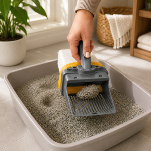 Self-Cleaning Litter Box Scoop